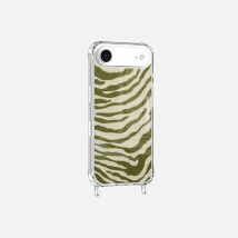 Coque imprimée La coque Française MagSafe Zèbre avec anneau Vert pour iPhone Air