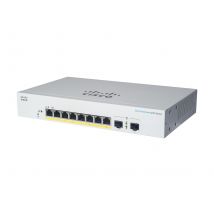Cisco CBS220-8T-E-2G Géré L2 Gigabit Ethernet (10/100/1000) 1U Blanc