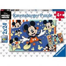 Puzzle Mickey Mouse 2 X 24 Pz - Nuevo