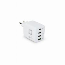 Dicota D31722 chargeur d'appareils mobiles Blanc Intérieure