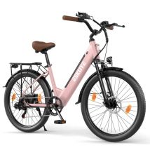 Bicicleta Eléctrica Urbana ESKUTE C100 Plus de 26 , Motor de 250 W y Batería de 36 V 13 Ah - Nuevo