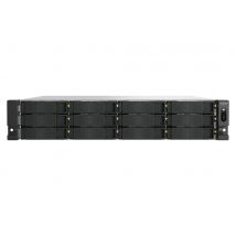 QNAP TS-H1277AXU-RP NAS Rack (2 U) Intel Xeon E E-2136 32 GB DDR4 168 TB HDD QuTS hero Nero - Nuovo