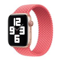 Bracelet Solo tressé pour Apple Watch | 38/40/41/42 mm - Taille 1 - Pink Punch