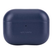 Coque pour AirPods Pro 3 en Cuir Ultra Élégant Série Aircase Bleu