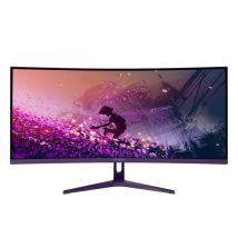 Arozzi Nova 34? Curved pantalla para PC 86,4 cm (34 ) 3440 x 1440 Pixeles 4K Ultra HD LED Púrpura - Nuevo