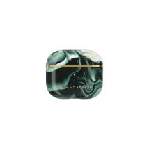 Coque pour AirPods 3 Modèle Golden Olive Marble Attrayante Vert