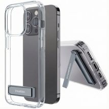 imoshion Coque Stand pour Apple iPhone 14 Pro Max - Transparent