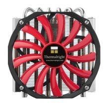 Thermalright AXP-200R système de refroidissement d'ordinateur Processeur Refroidisseur 14 cm Noir, Rouge