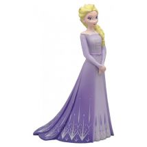 Elsa con vestido morado de Frozen 2 - Juguete de plástico saludable - Nuevo