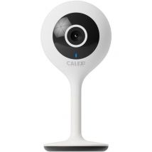 Caméra de Surveillance Calex Smart Security 429260 Intérieur Sans Fil Wi-Fi Alexa Nocturne Étanche, Blanc