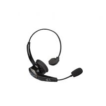 Zebra HS3100 Casque Sans fil Arceau Bureau/Centre d'appels Bluetooth Noir