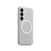 Custodia per Galaxy S25 compatibile Qi anti-ingiallimento - Nuovo