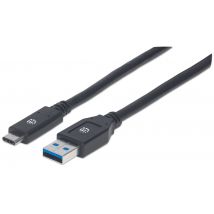 Manhattan Cable para Dispositivos USB-C de SúperVelocidad - Nuevo
