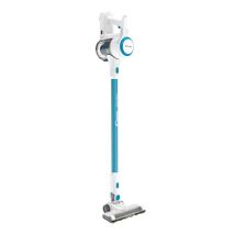 CANDY Viva CVIVA02E - Aspirador vertical multifunción sin cable - 22 V - 30 min autonomía - Azul / Blanco - Nuevo