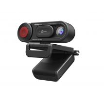 j5create JVU250-N Webcam HD con commutazione di messa a fuoco automatica e manuale (HD WEBCAM WITH AUTO MANUAL - FOCUS SWITCH BLACK) - Nuovo