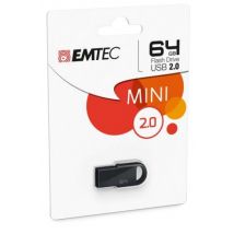 Emtec D250 Mini unità flash USB 64 GB USB Type-A 2.0 Nero - Nuovo