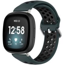imoshion Pr2199 pour Fitbit Versa 4 / 3 / Sense (2) - Green & Black