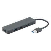 Heden 0-HUBUSB4PORT30 hub de interfaz USB 3.2 Gen 1 (3.1 Gen 1) Type-A 5 Mbit/s Negro - Nuevo