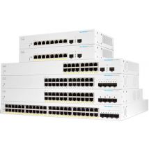 Cisco CBS220-8FP-E-2G-EU commutateur réseau Géré L2 Gigabit Ethernet (10/100/1000) Connexion Ethernet, supportant l'alimentation via ce port (PoE) 