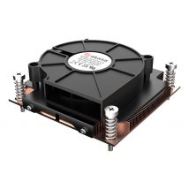 Akasa AK-CC7406BP01 sistema de refrigeración para ordenador Procesador Refrigerador de aire 7,5 cm Negro, Azul 1 pieza(s) - Nuevo