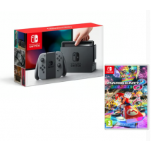 Switch Grise 32 Go & Mario Kart 8 Deluxe