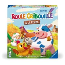 Juego clásico de Ravensburger Lleva a Gribouille a la granja - Nuevo