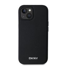 DKNY Funda para iPhone 13 MagSafe Elegant con Logotipo Metálico Negro - Nuevo