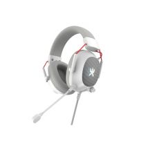 Auriculares con cable para juegos Alpha Omega Players Zeta Blanco - Nuevo