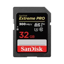 SanDisk Extreme PRO 32GB SDHC UHS-II Classe 10 - Nuovo