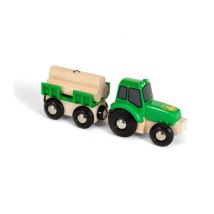 Tracteur et Remorque BRIO World Accessoire pour circuit de train en bois Mixte dès 3 ans