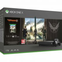 Microsoft Xbox One X + Tom Clancy's The Division 2 1 To Wifi Noir