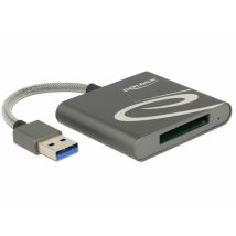 DeLOCK 91583 lecteur de carte mémoire USB 3.2 Gen 1 (3.1 Gen 1) Gris