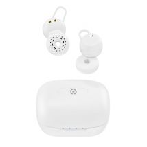 Celly AMBIENTAL Casque True Wireless Stereo (TWS) Ecouteurs Appels/Musique USB Type-C Bluetooth Blanc