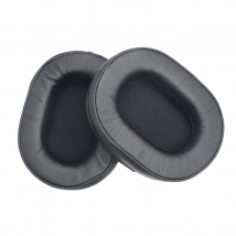 Coussinets d'oreille pour ATH M50X/M40X/MSR7/SX1 1 paire Noir