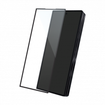 Protection d'écran en verre trempé (60% verre trempé recyclé) pour Samsung Galaxy Z Fold6, Noir