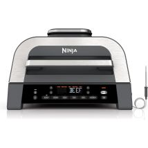 Ninja DG551EU friteuse Unique 3,8 L Autonome 1760 W Friteuse d'air chaud Noir, Argent