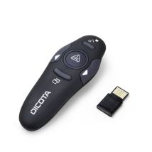 DICOTA Presentación Mando a distancia PinPoint - RF - Negro - Nuevo