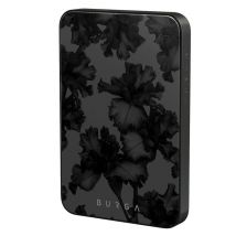 Burga Powerbank magnétique 5 000 mAh - Convient pour MagSafe et Qi2 - Nocturnal / Gunmetal