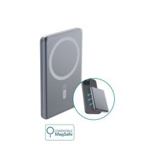 Batería de respaldo 5000mAh MagSafe Ultra Slim - 1 puerto USB-C - Inducción de 15W - Carga por cable de 20W - Nuevo