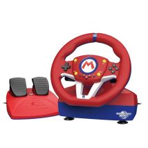 Volante de carreras HORI Mario Kart Racing Pro Mini con pedales Nintendo Switch 2 Rojo/Azul/Blanco/Amarillo/Negro - Nuevo