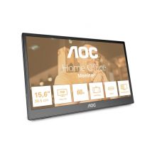 Monitor PC a schermo piatto AOC T2 16T3EA da 39,6 cm (15,6 ) 1920 x 1080 pixel Full HD Nero - Nuovo