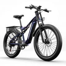 Bicicleta eléctrica Shengmilo MX03 500W Bafang 26 17,5 AH suspensión total - Nuevo