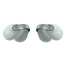 JVC HA-NP1T Casque True Wireless Stereo (TWS) Clip d'oreille Appels/Musique USB Type-C Bluetooth Gris, Argent