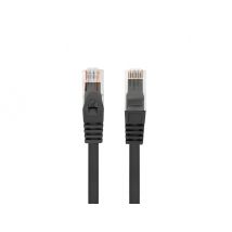 Lanberg PCU6-10CU-0300-BK cable de red Negro 3 m Cat6 U/UTP (UTP) - Nuevo