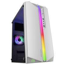 Mars Gaming MCS1W unité centrale Mini Tower Blanc