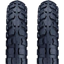 2 pneus de vélo 14x 1 3/8 x 1 5/8 in Colour Black