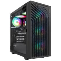DeepGaming - PC Gamer VORTEX Intel Core i7-14700F - RAM 32Go - 1To SSD PCIe4.0 - Nvidia RTX 5060 8Go - Windows 11 Pro. Noir