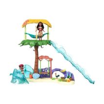 Cofre Vaiana Disney Princess Aventuras Insulares 2 mini figuras 10 accesorios Multicolor - Nuevo