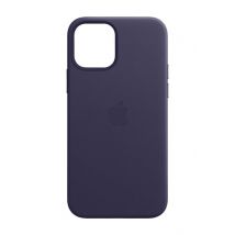 Coque en silicone avec MagSafe pour iPhone 12 Violet