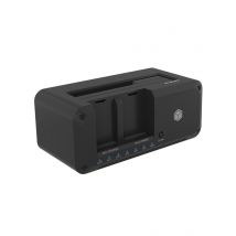 ICY BOX IB-2924MSCL-C31 base de conexión para disco duro USB 3.2 Gen 2 (3.1 Gen 2) Type-C Negro - Nuevo